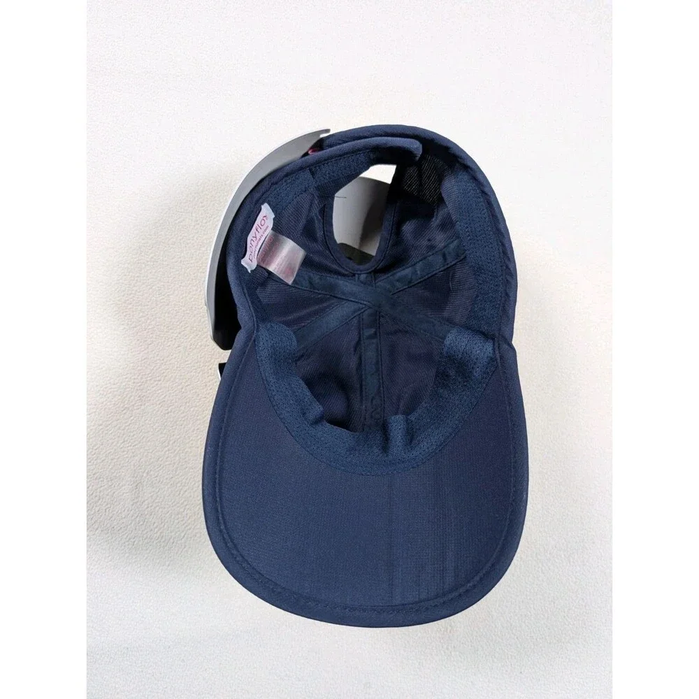 PONYFLO Alex Active Blue Adjustable Strap Back Hat Cap FWCAPT623 Womens